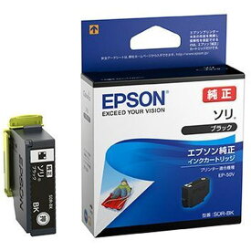 【代引不可】インクカートリッジ ソリ SOR-BK ブラック エプソン SOR-BK