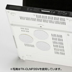 【代引不可】【サンワサプライ SANWA SUPPLY】 ノートパソコン冷却パット(丸型・3枚入り・ブルー) 製品型番：TK-CLNP3BL
