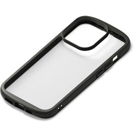 iPhone 14 Pro 6.1インチ 用 MagSafe 充電器 対応 クリアタフケース ブラック PGA PG-22QPT01BK