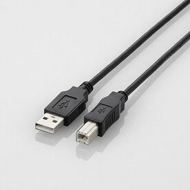 【代引不可】エレコム USB2.0ケーブル/3.0m/ブラック U2C-BN30BK