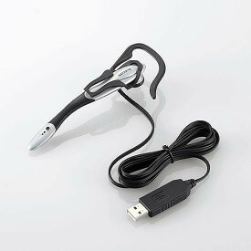 【代引不可】エレコム USBヘッドセットマイクロフォン/イヤフック/1.8m HS-EP13USV