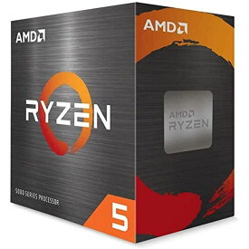 【沖縄・離島配送不可】【代引不可】CPU デスクトップパソコン用 AMD Ryzen 5 5600X with Wraith Stealth cooler 3.7GHz 6コア 12スレッド 35MB 65W AMD 100-100000065BOX