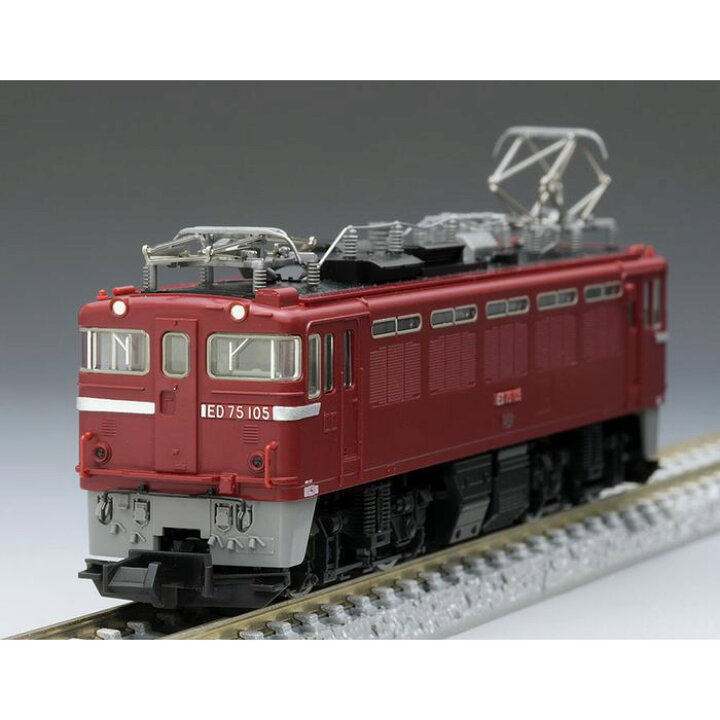 楽天市場】Nゲージ 国鉄 ED75-0形 ひさし無し・後期型 鉄道模型 電気  