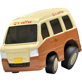 チョロQ Qs QS-04a スバル サンバー バン カフェ ミニカー 玩具 おもちゃ トミーテック 4543736323563