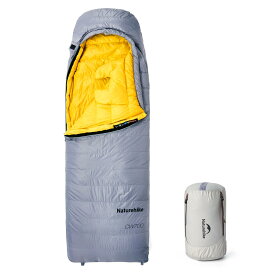 Naturehike 寝袋 ダウン 【足伸ばし可能・完全展開可能】-7.9~4.7℃ シュラフ コンパクト 超軽量 冬用 1人用 650FP 封筒型 4シーズン 防水 保温 防寒 防災用 車中泊 登山 あったか 肌触り良い アウトドア キャンプ 収納袋付き