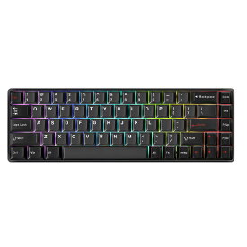 DrunkDeer G65 eスポーツゲーミングキーボード、ラピッドトリガーキーボード - ホール効果スイッチ - 磁気スイッチ - ラストウィン＆リリースデュアルトリガーモード - 調整可能な作動、ブラック グレー オレンジ