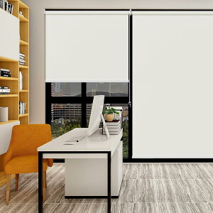 FHSBlinds ���[���X�N���[�� ���[���J�[�e�� FHSBlinds �I�[�_�[���C�h 1���Ռ� �J�[�e�����[���t���\ �h�� 0.5cm�P�ʃI�[�_�[ �ՔM �`�F�[���� UV�J�b�g ��30~250cm/��E250cm FS-JZ-KAOLA �A�C�{���[