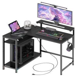�y���j�^�[��1�t���E�I�������߁E���E�ݒu�\�zLunarLight PC�p�\�R���f�X�N ��110×���s��80×����72cm �e�����[�N L�^�f�X�N�E���E�g�݊������R ���j�^�[��̍���7�i�K���߁i12�E36cm�Ή��j