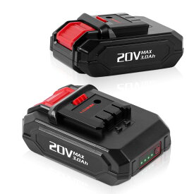 電動工具用 20Vシリーズ互換バッテリー 3000mAh 2個セット 型番 K16811