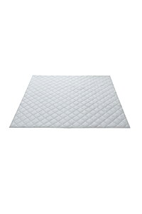 comforea キルトラグ カーペット 夏用 冷感 接触冷感 ひんやり ラグ ナイロン 抗菌防臭 185X235cm 3畳 ライトグレー