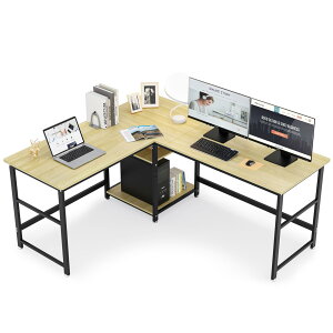 DEWEL �Q�[�~���O�f�X�N �p�\�R���f�X�N ��170+150cm×���s60cm L���f�X�N ���[�I�t�� ����40×20mm�X�`�[���p�C�v ��Ɗ� �׋��� �ȃX�y�[�X �g���ȒP