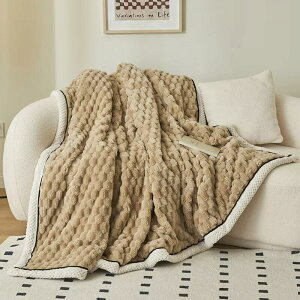 コーラルフリース両面ブランケットBlanket毛布シングル・ 柔らかいふわふわ軽量洗える大判ブランケット,マイクロファイバー厚手 吸湿発熱 静電気防止ひざ掛け ブランケット秋冬用防寒オ