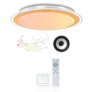 OFFDARKS LED �V�[�����O���C�g 10�� 50W �X�s�[�J�[2�䓋�� Bluetooth RGB ������� �V��Ɩ���� �������F ���E�x �����R���t�� RGB�J���[ ���͋C���C�g ���y�Đ� �������@�\ ��铔 �ȃG�l �ߓd �H��