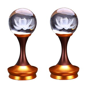 RAYWILL 蓮花 仏花 蓮華 蓮華灯 蓮の花 仏具 ロータス 蓮 造花 LED 2個セット 2WAY給電対応 USB・電池 はすはな 仏壇 仏具 仏前 法事 法要 お盆 命日 飾り (蓮華(球型), M)