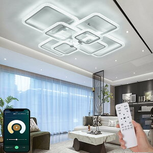 LED �V�[�����O���C�g 6~20�� ������� �k�� �Ɩ����y�ߓd�E�ڂɗD����������z���i�K�������F APP���u����/�����R�� �V�� ���͋C�i�C�g���C�g �d�C ��铔 �ԐڏƖ� (90*90cm�����`�A�z���C�g