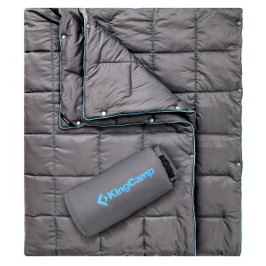 KingCamp �u�����P�b�g �L�����v �}���`�u�����P�b�g 175 x 135 cm �Ђ��|�� �h�� �ϋv �y�� �R���p�N�g �������H �ې􂢉� ���[�P�[�X�t�� �A�E�g�h�A �e���g���p �o�R �L�����v �Ԓ��� �I�t�C�X 