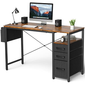 DOMICON Q[~OfXN o p\RfXN Q[fXN PC desk Ɗ [NfXN ItBXfXN ׋ 旧ȒP (uE, 120cm)
