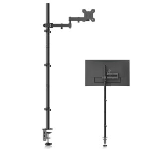 Bracwiser PCモニターアーム ディスプレイアーム モニターアーム 4軸 120cm 水平多関節 13-32インチ対応 グロメット式&クランプ式 VESA規格75-100mm 耐荷重10KG MD71221