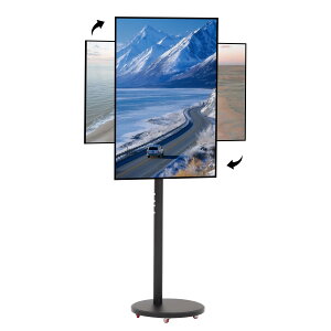 IMIEE �e���r�X�^���h �L���X�^�[�t�� �Ǌ� tv�X�^���h �n�C�^�C�v �e���r�� �ړ��� tv stand ��U��\ �ȃX�y�[�X 14-42�C���`�Ή� �ω׏d30kg VESA200X200mm �Ɨp ��Зp �Ɩ��p �r�W�l�X�W���p �w