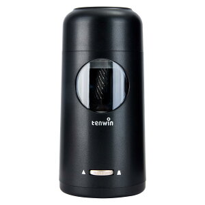 Tenwin スーパー全自動鉛筆削り 電動鉛筆削り 電動シャープナー 子供用 6-12mm鉛筆 コンパクト 安全設計 自動停止 USB充電 芯の3段調整対応 削りすぎ防止 ふと軸 小学生 文房具 美術 事務用 勉強