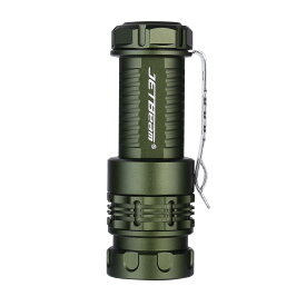 JETBeam RRT0 PRO LED充電式小型EDC懐中電灯 高輝度LED3個+RGBライト搭載 1680ルーメン 最大範囲200メートル IP66防水 屋外/仕事/緊急用