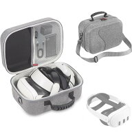 Meta Quest 3/Quest 3S 対応 収納ケース キャリングケース 大容量 保護ケース BOBO VR S3 Pro/VR M3 Pro/…