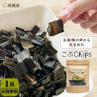 [単品]こぶChips 65g×1袋 昆布チップス 北海道産昆布100％/おやつ昆布 おつまみ昆布 昆布スナック パリ…