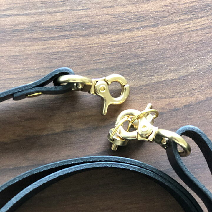 楽天市場】papershoot ペーパーシュート LEATHER STRAP BLACK 