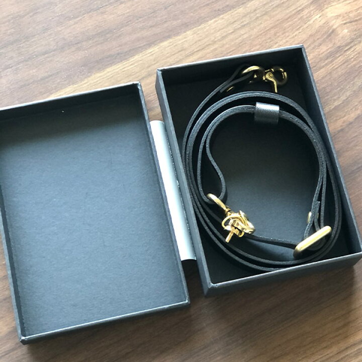 楽天市場】papershoot ペーパーシュート LEATHER STRAP BLACK 
