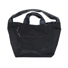 acrylic ｜ アクリリック M BAG 2WAY + SWIM MESH ( ブラック )【 送料無料 バッグ エコバッグ スタンダード 大きめ 小さめ おしゃれ かばん 日本製 きれいめ 軽い サック 収納 通勤 通学 旅行 一泊 普段使い 女子 ポケット 大容量 母の日 素材 洗濯 坂雅子 】