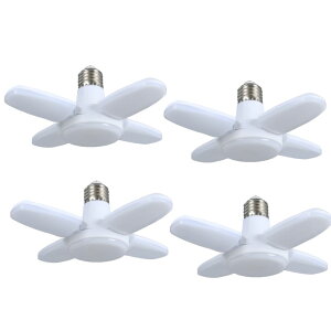 LEDK[WCg 4 LEDy_gCg 60W px߉\ 6000LM E26 F6500K V[OCg ȃGl u