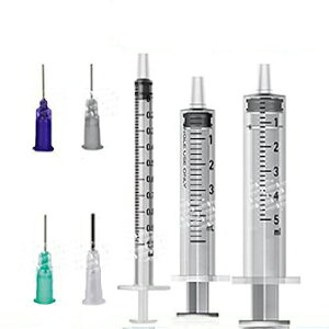 �����p ���ˊ� 7�{�Z�b�g�i 1ml,3ml,5ml�{��3�{ ���C���W�F�N�^�[ 14G�`27G13mm�̓� 4�j