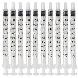 実験用 注射器 1ml シリンジ 針無 10本入