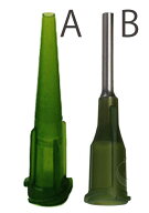 平加工ニードル　インジェクター 10本 14G 平1/2 13mm