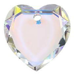 スワロフスキー正規品 #6225 28mm クリスタルAB クリスタル ペンダント ハート Heart 1個入り