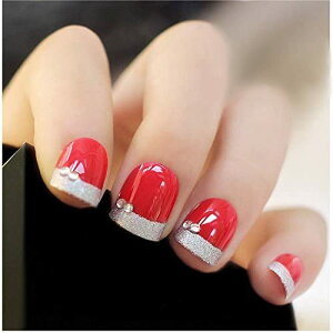 ���b�h�E�V���o�[�l�H�L���L���l�C�� �l�C���̃q���g �t�F�C�N�l�C�� �U�̒܂̃q���g �t���J�o�[�l�H�l�C�� �g�����f�B�Ȓ� �k�[�h�J���[ 24�s�[�X