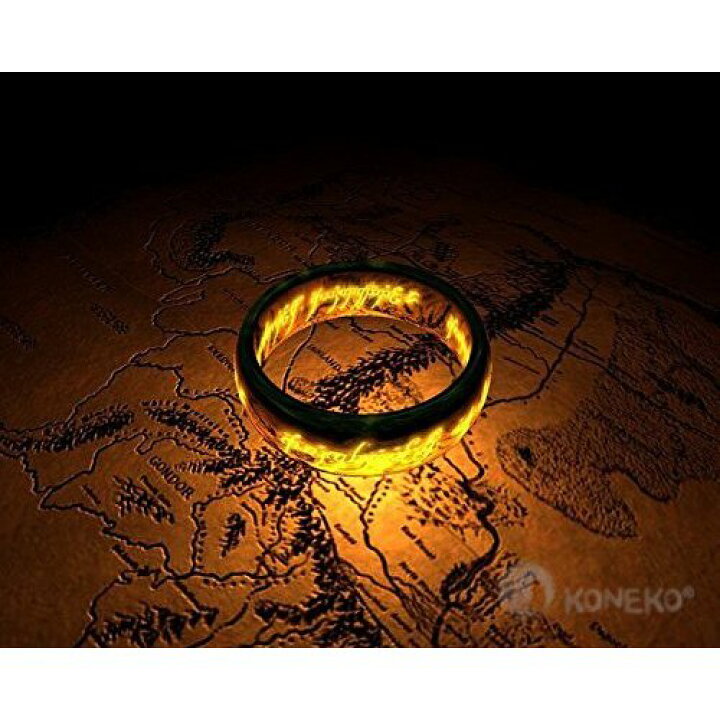 楽天市場 ロードオブザリング指輪 ゴールド The One Ring ロード オブ ザ リング リング 幅6mm Koneko