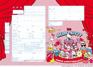 ͐쏊LN^[  TILN^[~bNXiHello Kitty 50th partytimej ɒoł v|[Y̍wւ̑ n[LeB Vi[ N~ }C