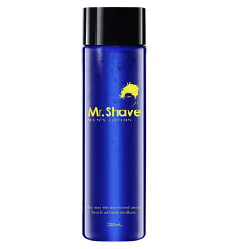 アフターシェーブローション 青ヒゲ対策 Mr.Shave 205ml 化粧水 メンズ 全身 オールインワン 保湿 肌 ケア スキンケア 美肌 青ひげ 対策 髭剃り ひげ剃り シェービング 毛抜き 抑毛 温泉水 男 メンズ 低刺激 敏感肌 無添加