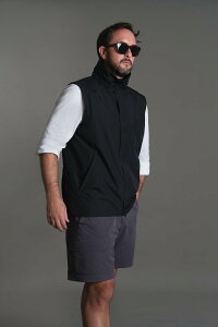 GRAPHENE-X �O���t�F��X Jack Vest �����Y �g�b�v�X �A�E�^�[ �W���P�b�g �x�X�g �Z�~�x�X�g �t�[�h ���� �A�E�g�h�A �X�|�[�c �� �u���b�N ��� ���S �h�� �f�M ���E �x���`���[�V���� �傫���T�C