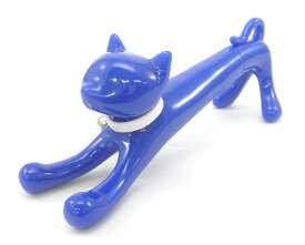Abeille キャット スタイルペン ブルー ネコ 猫 ボールペン オシャレ雑貨 プレゼント かわいい おしゃれ 挨拶回り 粗品 販促品 景品 販促物 御挨拶用 来店祝い ノベルティ 記念品 営業用 イベント ネコシルエット ボールペン