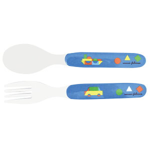 nenne-futurum 積み木 メラミンスプーン&フォーク 乗物 ブルー 赤ちゃん用品 男の子 メラミン製 赤ちゃん用 ベビー用 スプーン フォークセット フォーク メラミン カトラリー 赤ちゃん ベビー 可