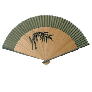 Ripple FAN メンズ 短地シルクペンテックス 22cm カマキリ 緑 雑貨扇子 和柄 浴衣 和装 扇子 せんす メンズ 男性 プレゼント ギフト お祝い お土産 海外 日本 和雑貨 和小物