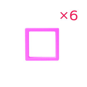 ルースケース ディスプレイ 透明 フィルム 吸着フィルム ワンタッチ ケース 展示ケース ディスプレイケース スタンド付き 1個/6個 7×7cm