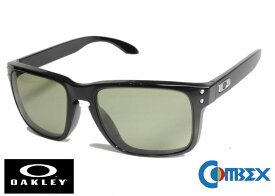 オークリー OAKLEY HOLBROOK (A) ホルブルック アジアンフィット OO9244 POLISHED BLACK コンベックス 偏光 103グリーン ハード