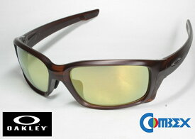 オークリー OAKLEY STRAIGHTLINK (A)ストレートリンク アジアンフィット OO9336 MATTE BROWN コンベックス 偏光 特注 103グリーン ゴールドミラー