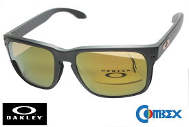 オークリー OAKLEY HOLBROOK (A) ホルブルック アジアンフィット OO9244 MATTE BLACK(GOL) コンベックス 偏光 106オレンジ ゴールドミラー