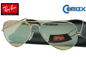 Ray-Ban ���C�o�� AVIATOR LARGE METAL RB3025 Gold(58)�ECOMBEX�Ό������Y MR POLAWING SPX106 HMM SIL