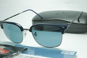 (�R���x�b�N�X�Ό��J�X�^��)Ray-Ban ���C�o�� NEW CLUBMASTER RX7216 Blue On Gunmetal (51) / COMBEX�Ό������Y MR POLAWING SPX135 H