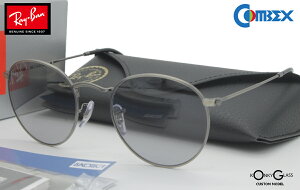 Ray-Ban ���C�o�� RB3447 Round metal (50) Gummetal�ECOMBEX�Ό������Y MR POLAWING SPX101 H